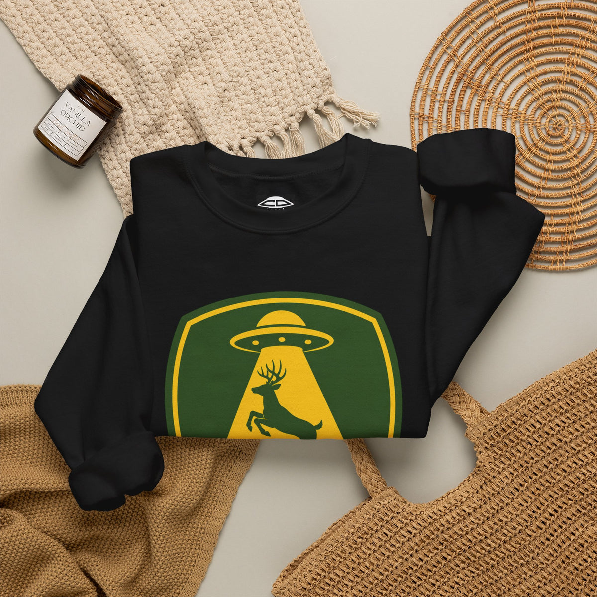 Con Deer Crewneck Sweatshirt