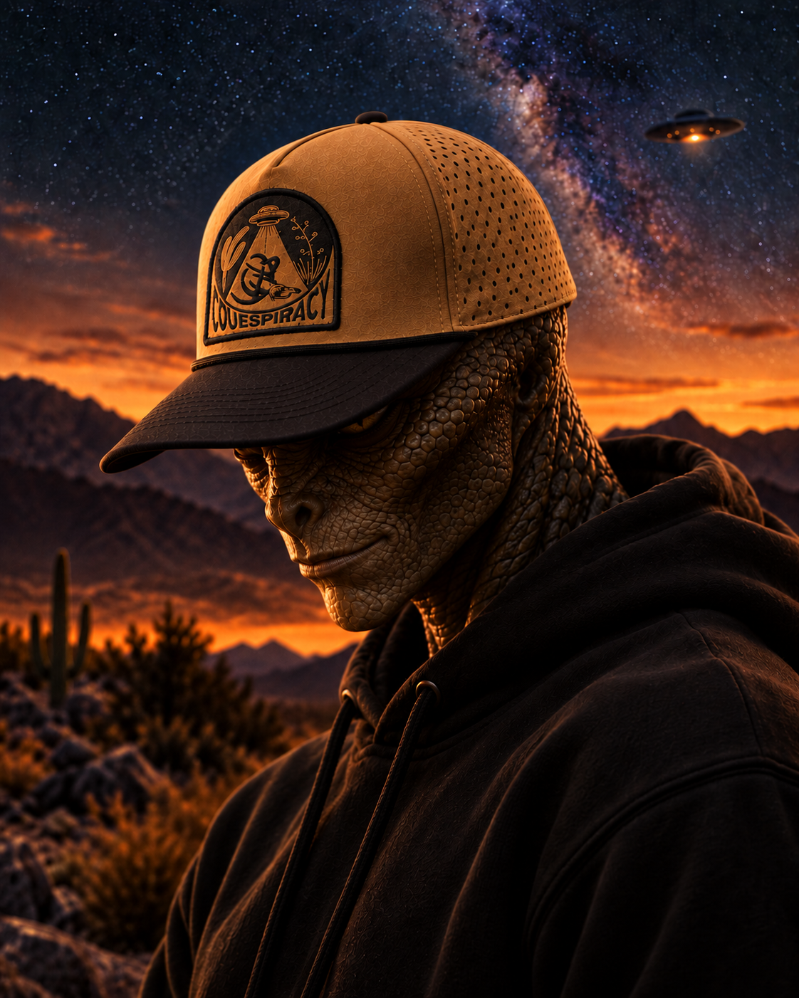 Coues Snapback (Curved bill)